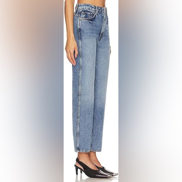 Anine Bing Vin Straight Leg Jean 26 - Picture 3 of 14